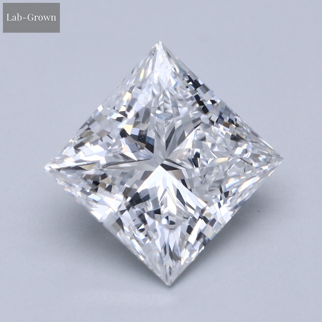 Princess Cut Lab-Grown Diamond