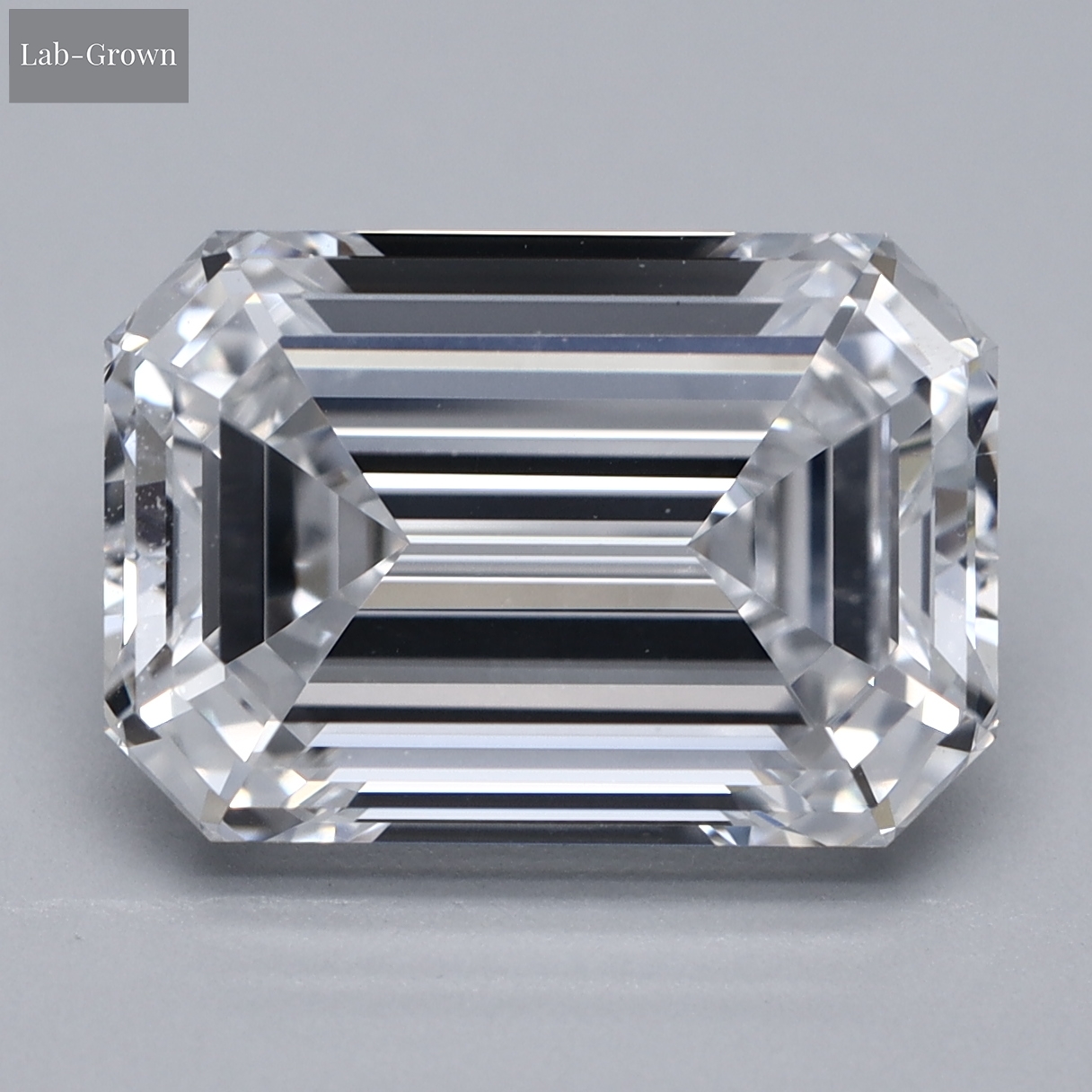 Emerald Cut Lab-Grown Diamond