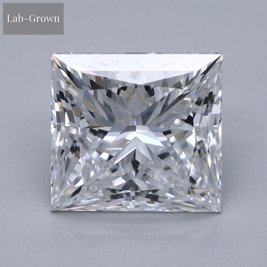 Princess Cut Lab-Grown Diamond
