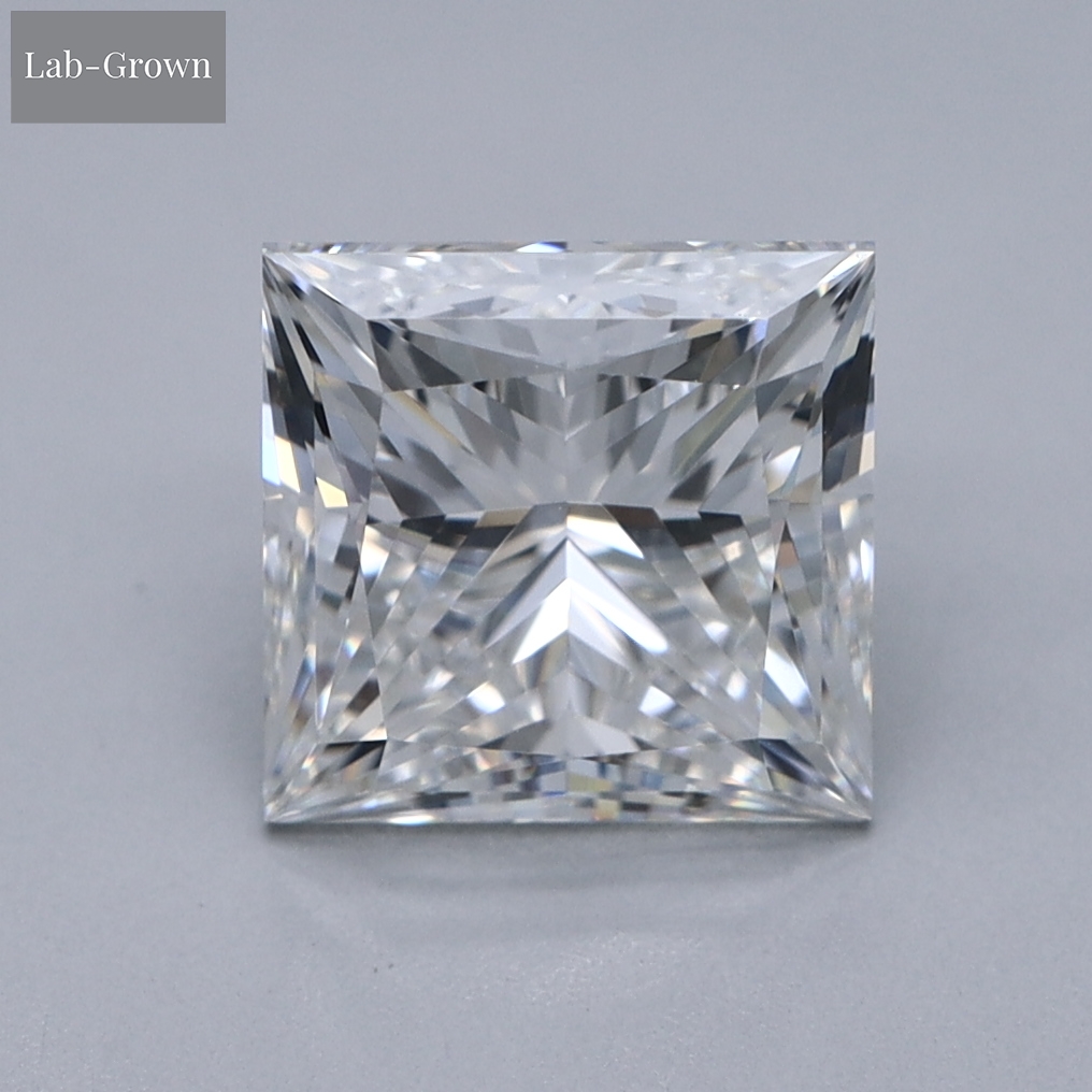 Princess Cut Lab-Grown Diamond