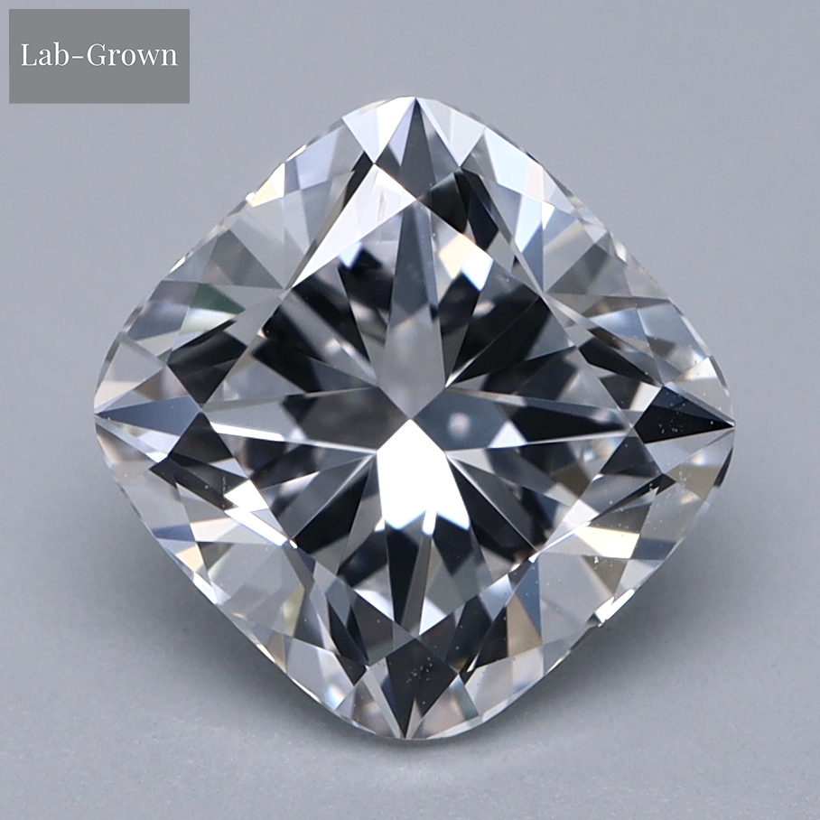 Cushion Cut Lab-Grown Diamond