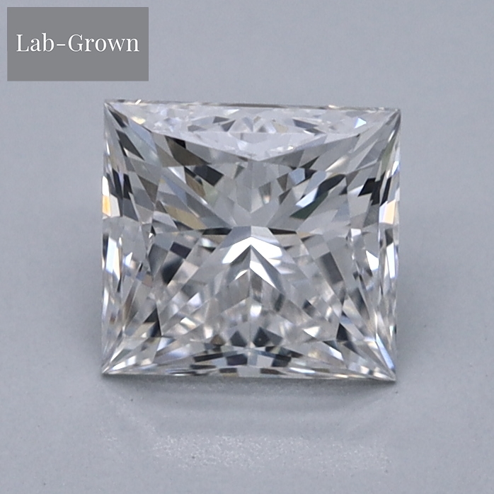 Princess Cut Lab-Grown Diamond