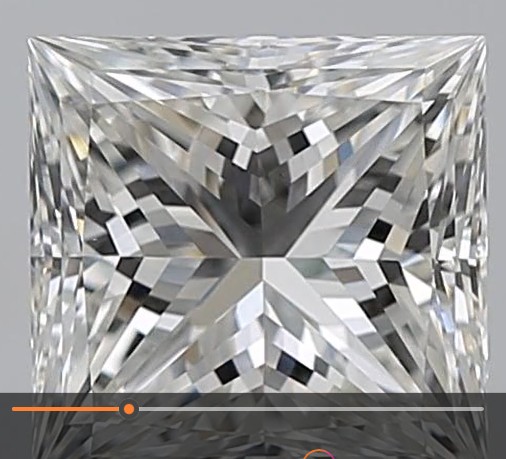 Princess Cut Natural Diamond