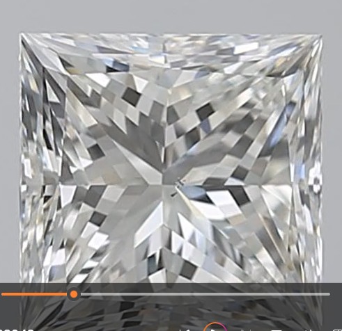 Princess Cut Natural Diamond