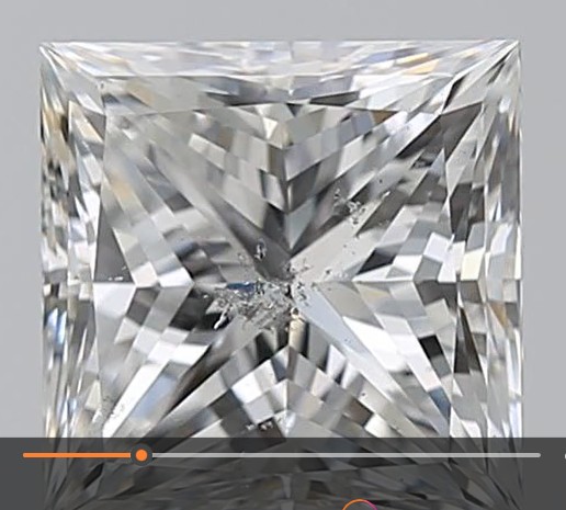 Princess Cut Natural Diamond