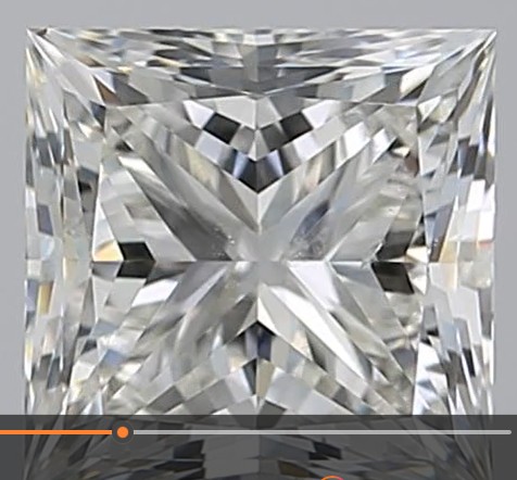 Princess Cut Natural Diamond