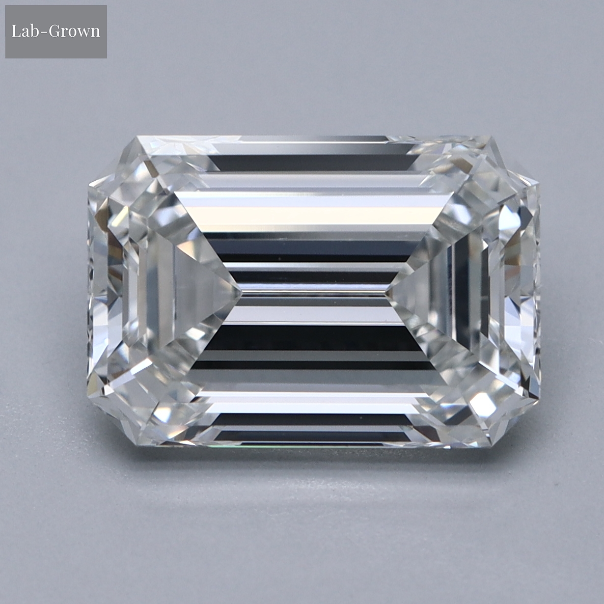 Emerald Cut Lab-Grown Diamond