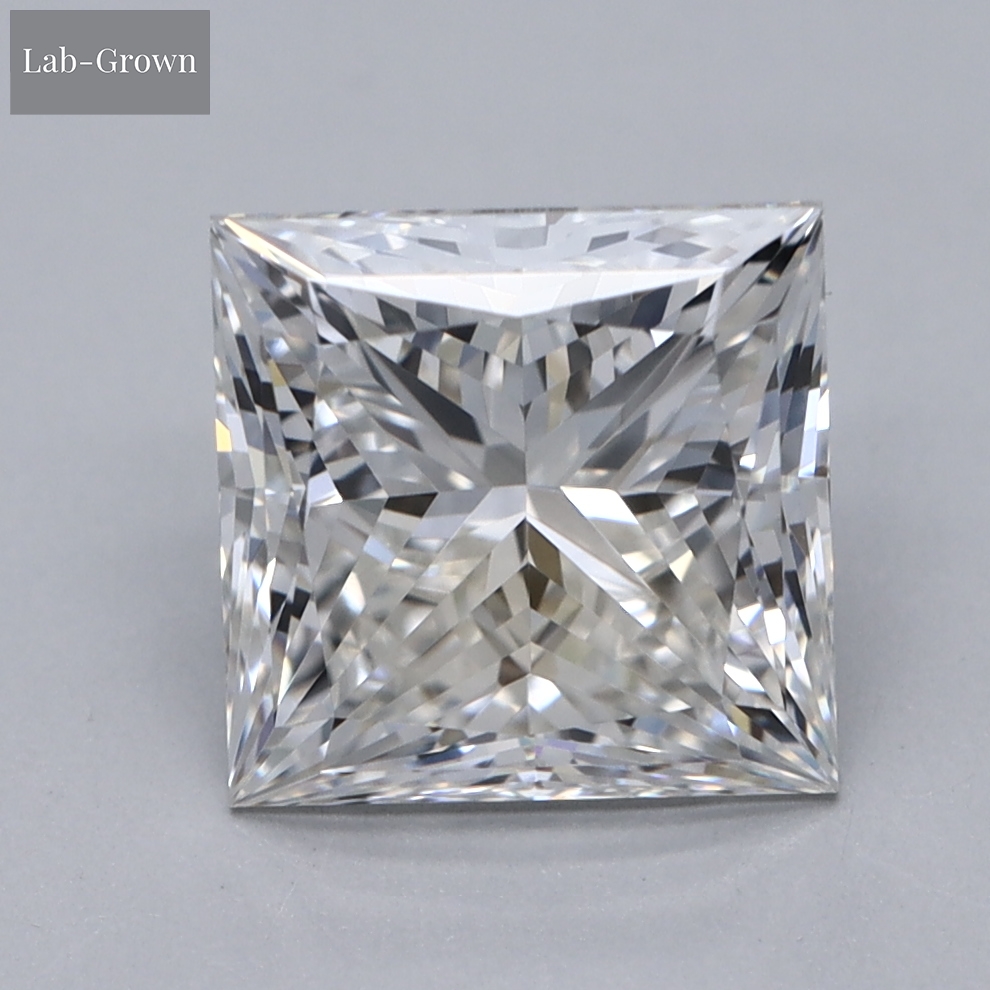 Princess Cut Lab-Grown Diamond