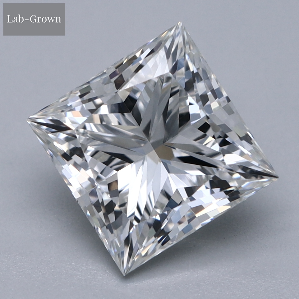 Princess Cut Lab-Grown Diamond